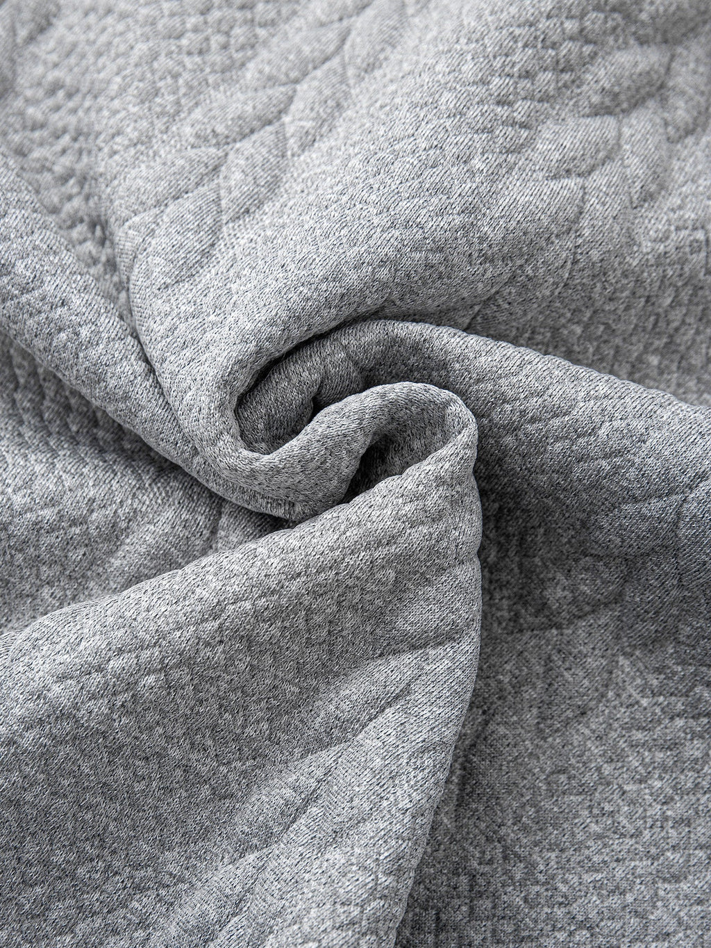 Relax Fit 2-in-1 Twist Jacquard Sweatshirt