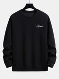 Blessed Print Relax Fit Sweatshirt