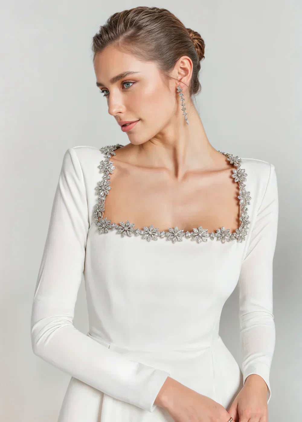 Lucinda | Elegantes Samtkleid kurz