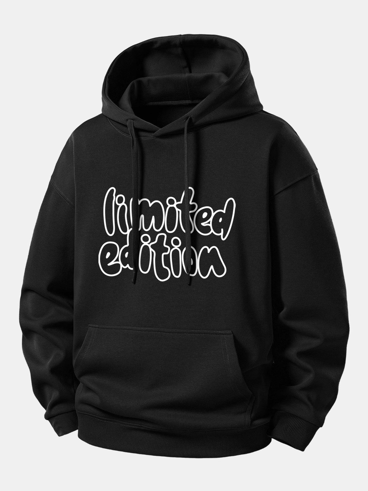 Limited Edition Print Relax Fit Hoodie