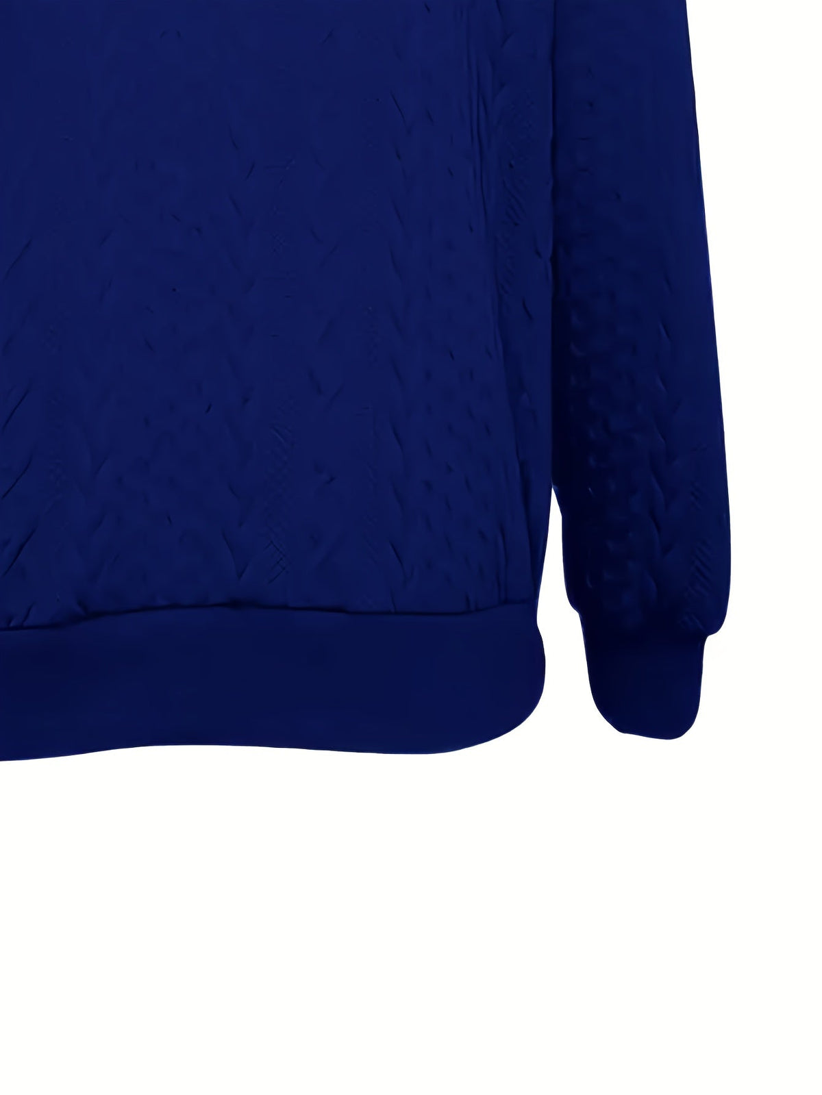Pearl | Strukturierter Kapuzenpullover mit Reißverschluss