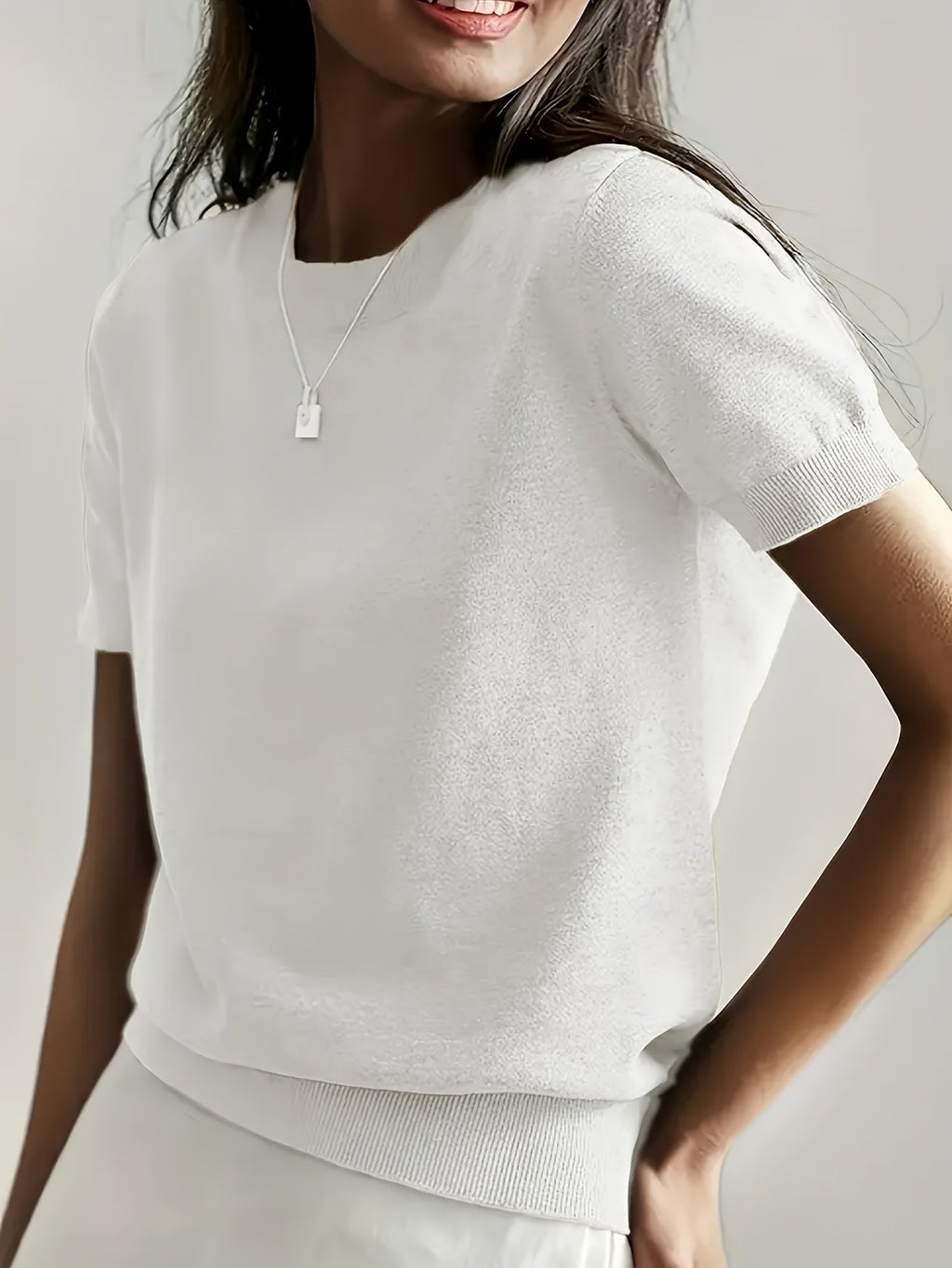 Tabitha | Locker fallendes Kurzarm-Top