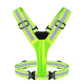 Reflective Running Vest with 3 LED Lighting Modes – High Visibility Safety Vest for Night Running, Walking & Cycling, Adjustable Fit for Men & Women, Lightweight & Breathable