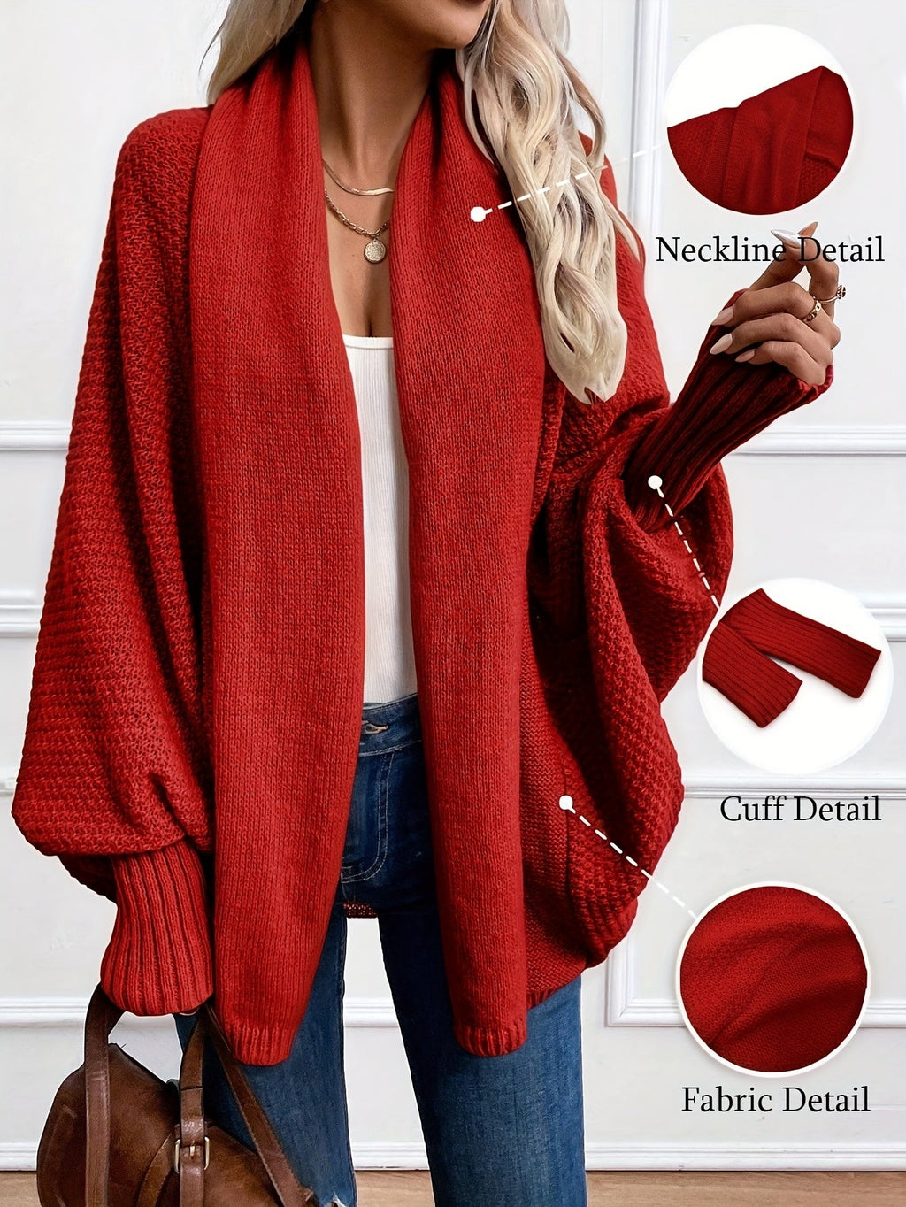 Odessa | Cardigan mit drapiertem Schalkragen