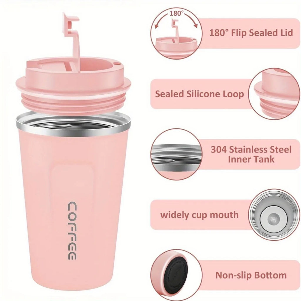 510ml Stainless Steel Insulated Coffee Travel Mug