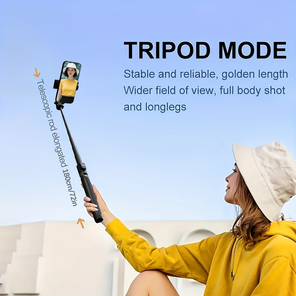 72 Inch Aluminum Tripod Selfie Stick with Wireless Remote & Detachable Phone Holder for an Everyday Personal Care Routine