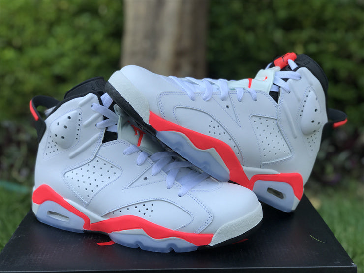 Air Jordan 6 Retro White Infrared – White / Infrared / Black