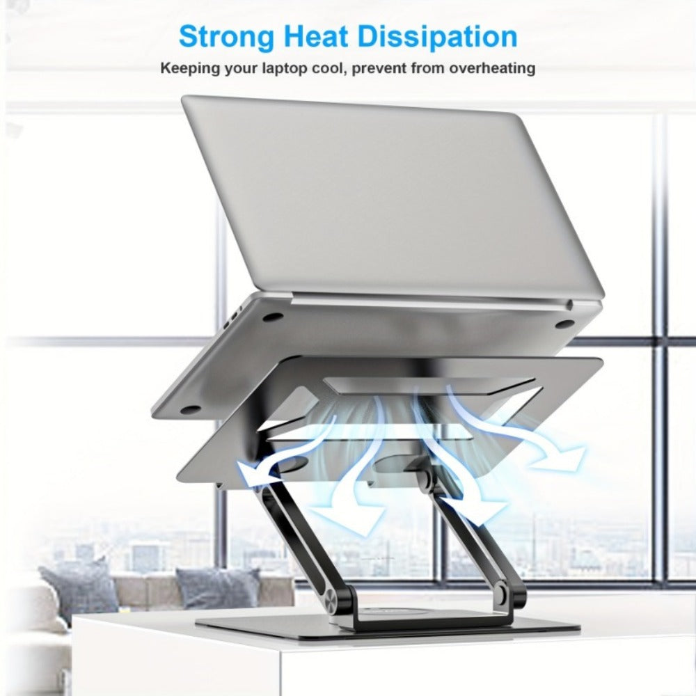 Adjustable Laptop Stand, Ergonomic Foldable Laptop Holder for MacBook Pro Air and Laptops Up to 17 Inches