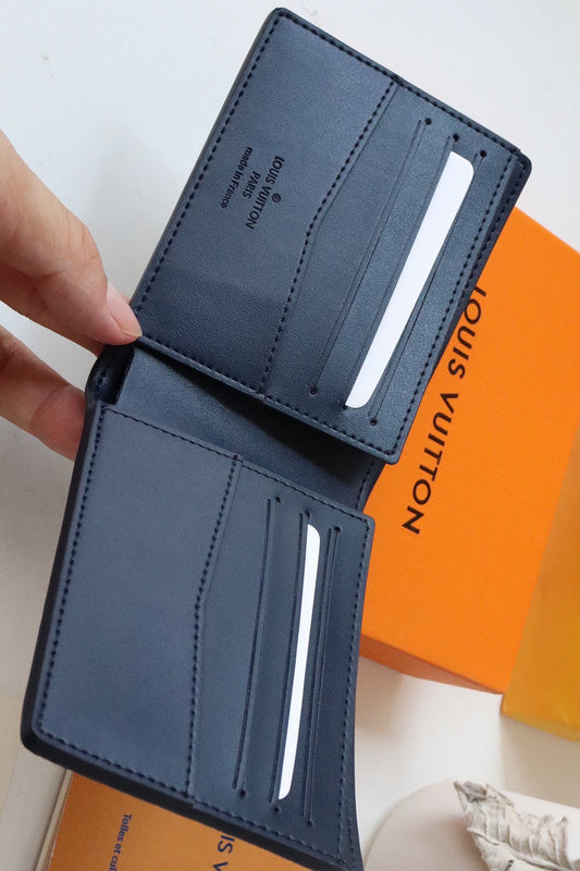 Louis Vuitton Multiple Wallet – Monogram Watercolor Galaxy Blue