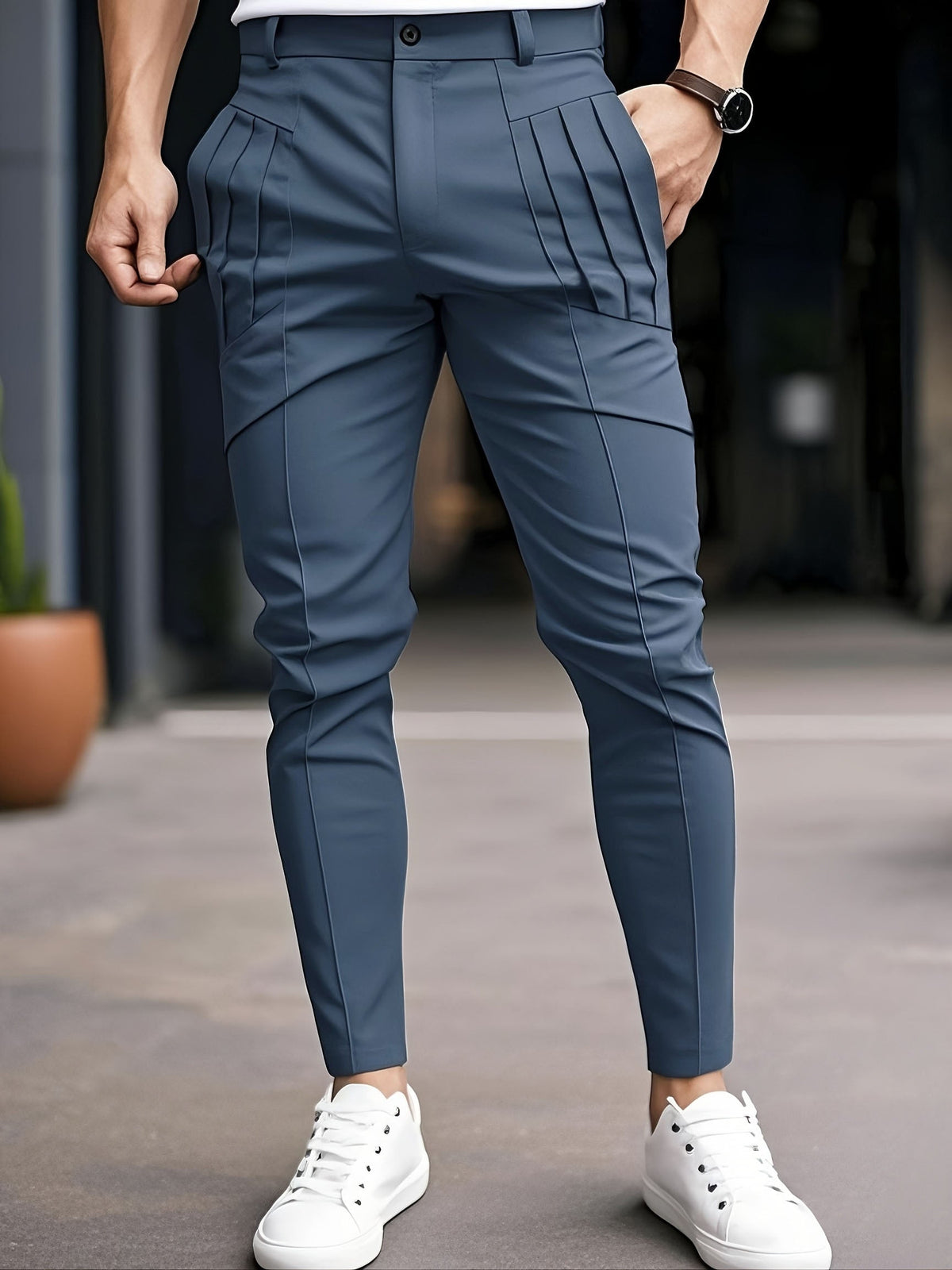 Julian | Tailored Slim-Fit Trousers
