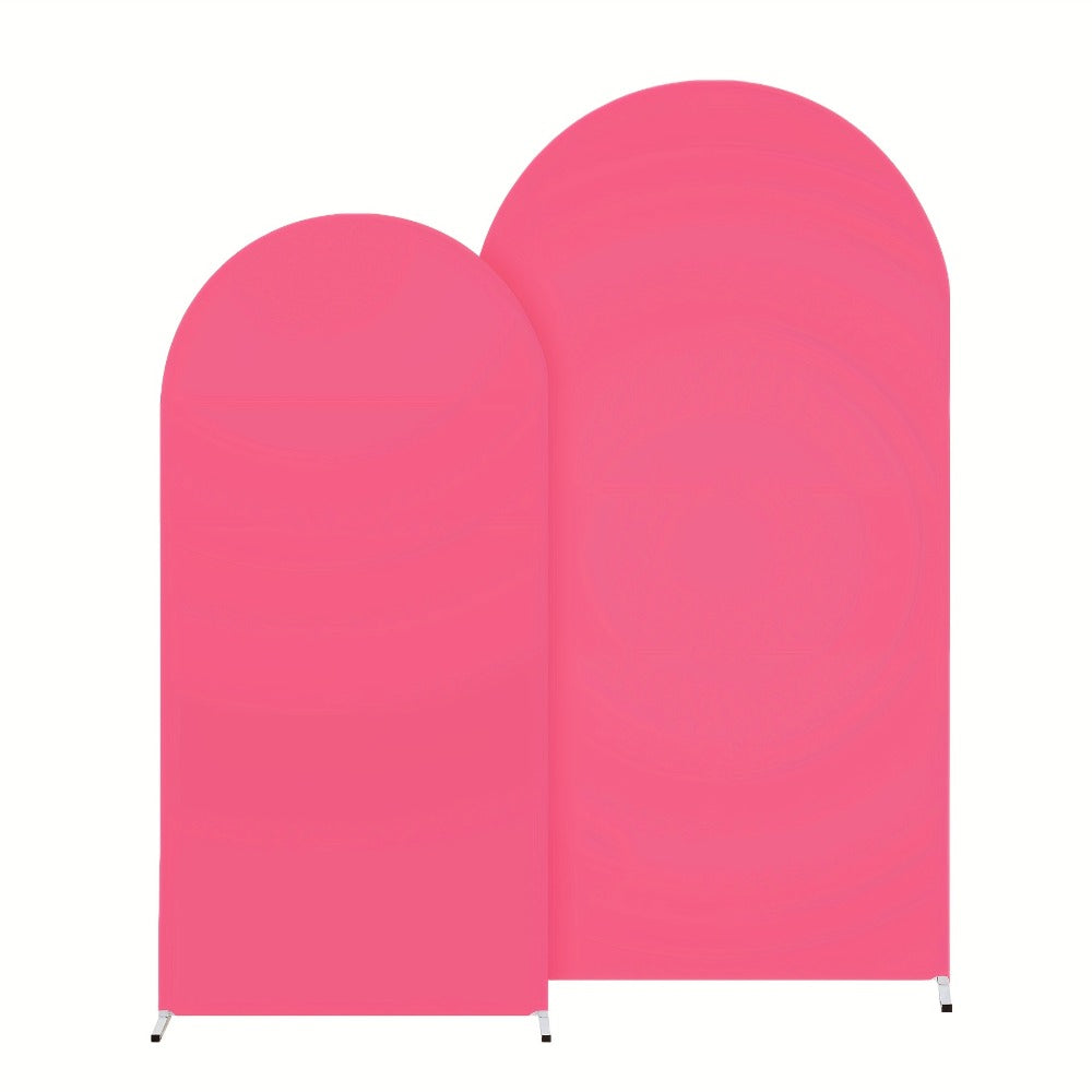Wedding Arch Cover 2pcs Stretchable Wrinkle-Free Polyester Tight-Fit Arch Banner Covers for an Everyday Personal Care Routine