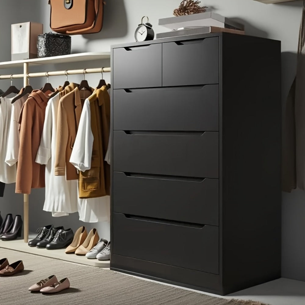 6-Drawer Dresser, Clothing Storage Organizer for Organized Everyday Storage