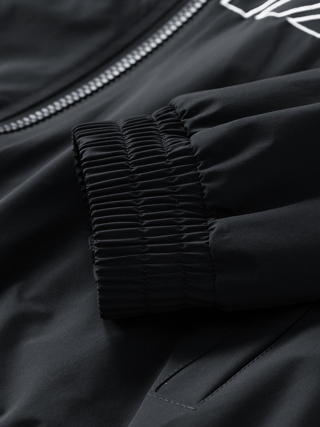 Relax Fit Embroidered Racing Jacket