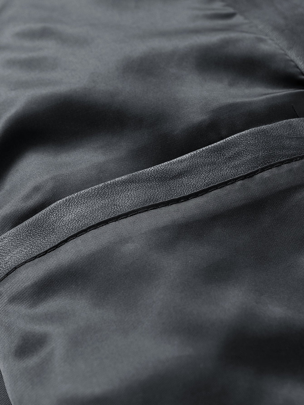 Textured PU Leather Jacket