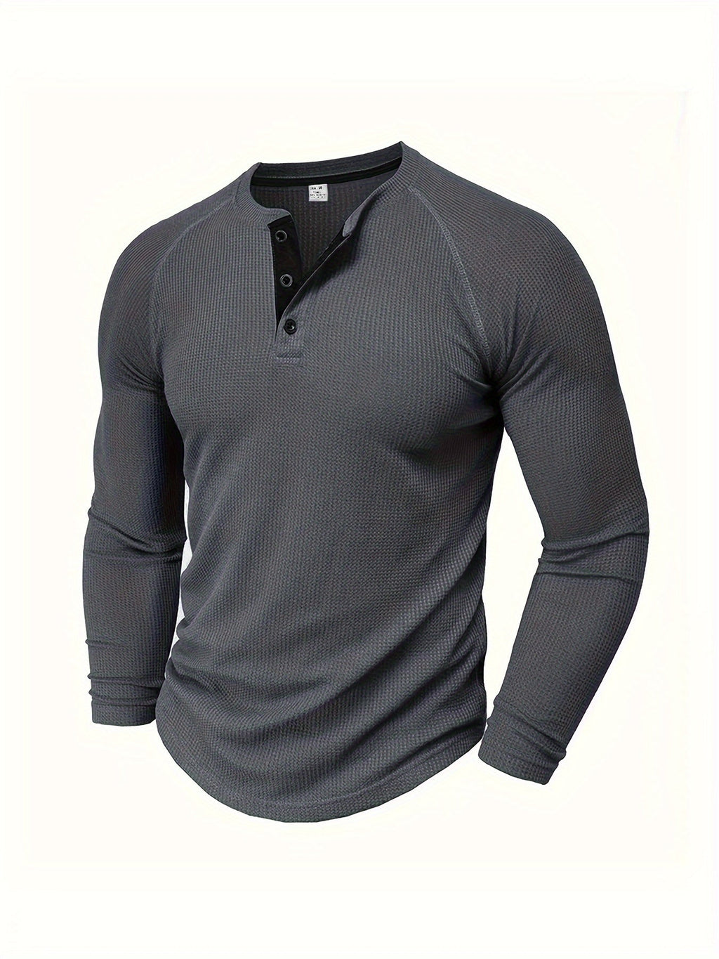 Tobias | Refined Button-Placket Henley Top