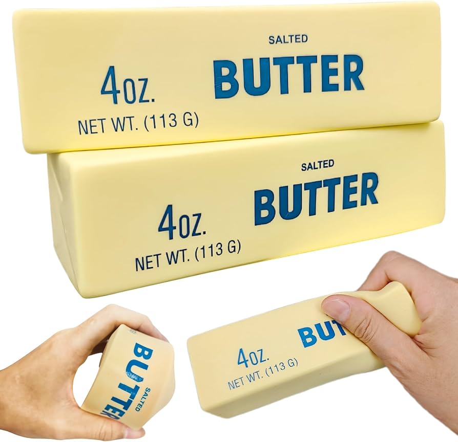 Slow Rising Butter Stick Squishy 13cm