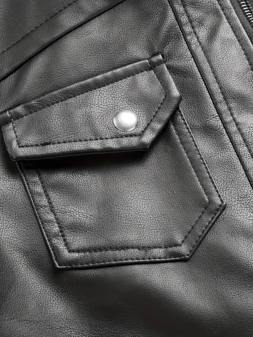Roman | Kapuzen-Motorradjacke