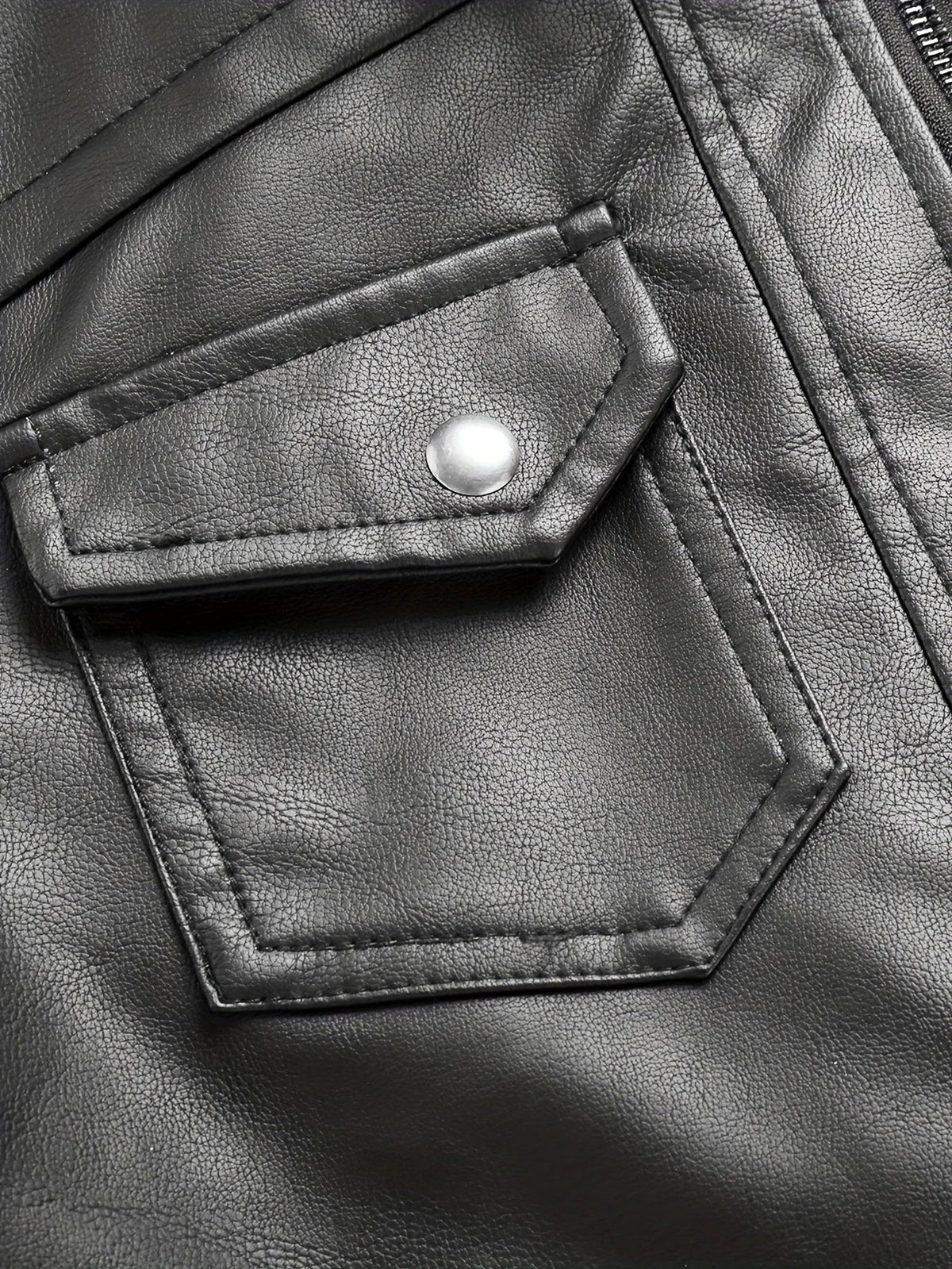 Roman | Kapuzen-Motorradjacke