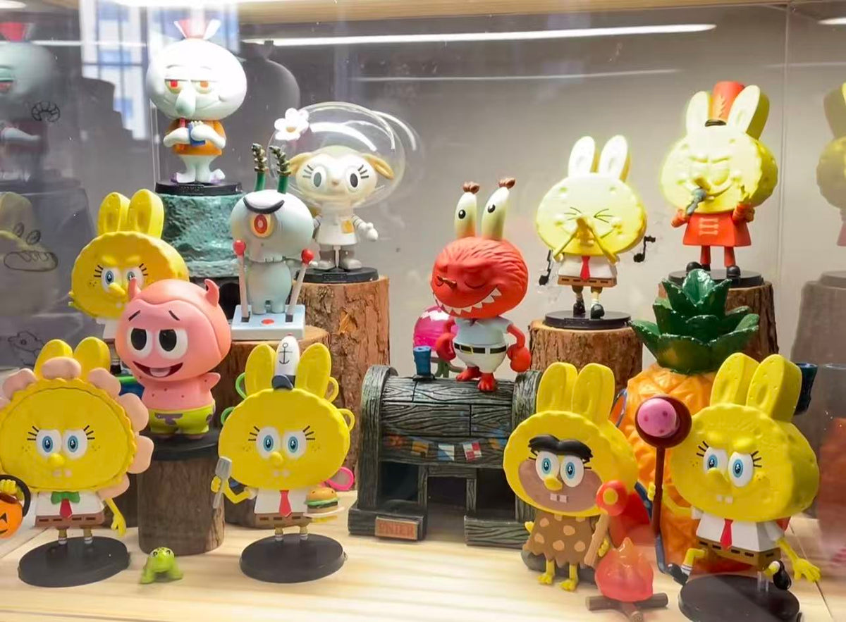 The Monsters Labubu × Spongebob Series