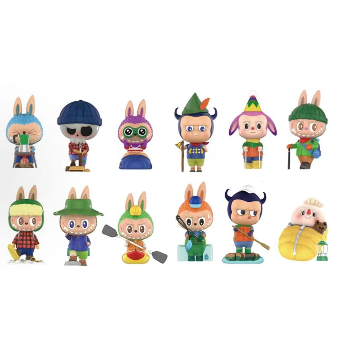 The Monsters Labubu Camping Series