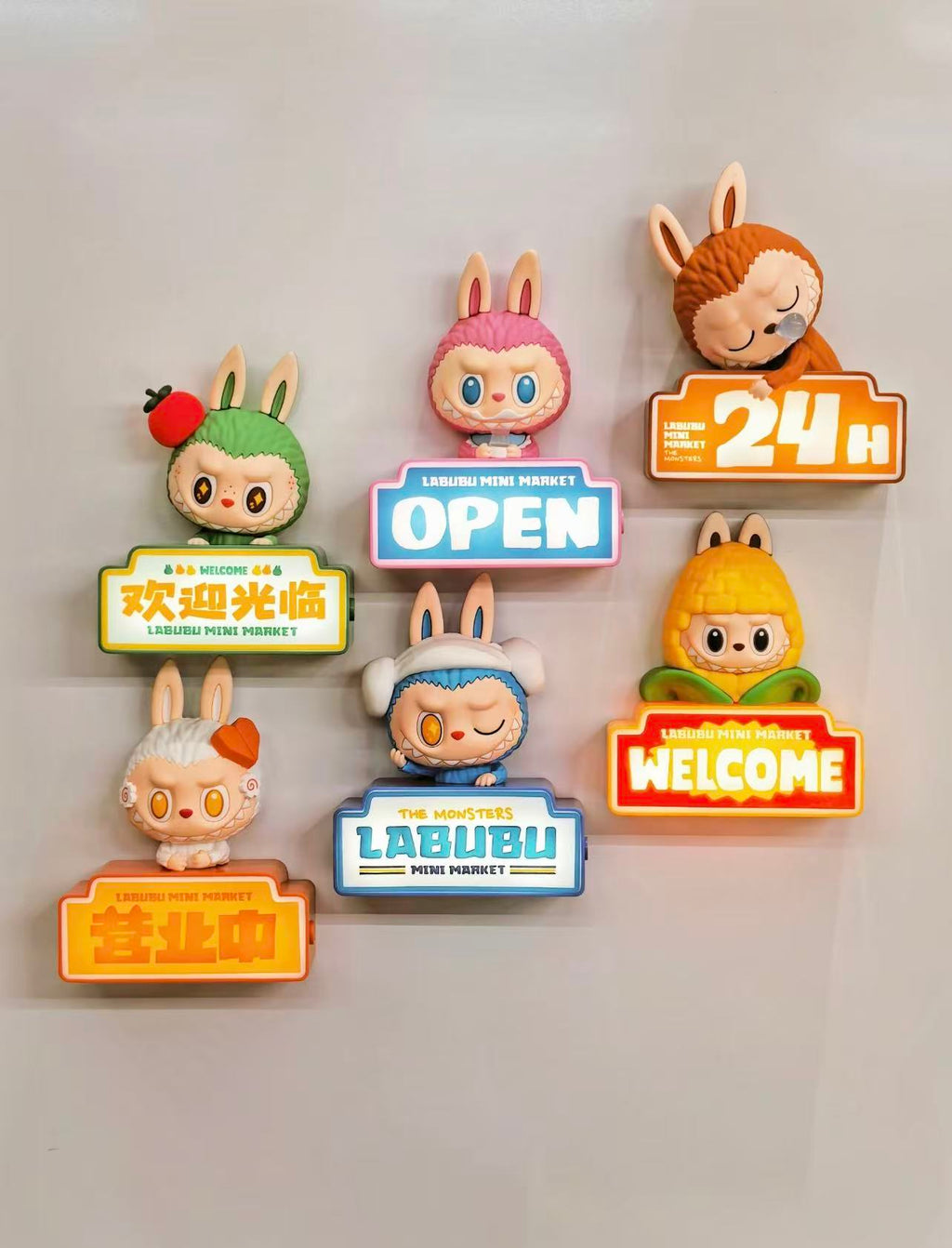 The Monsters Labubu Wacky Mart Series Fridge Magnet