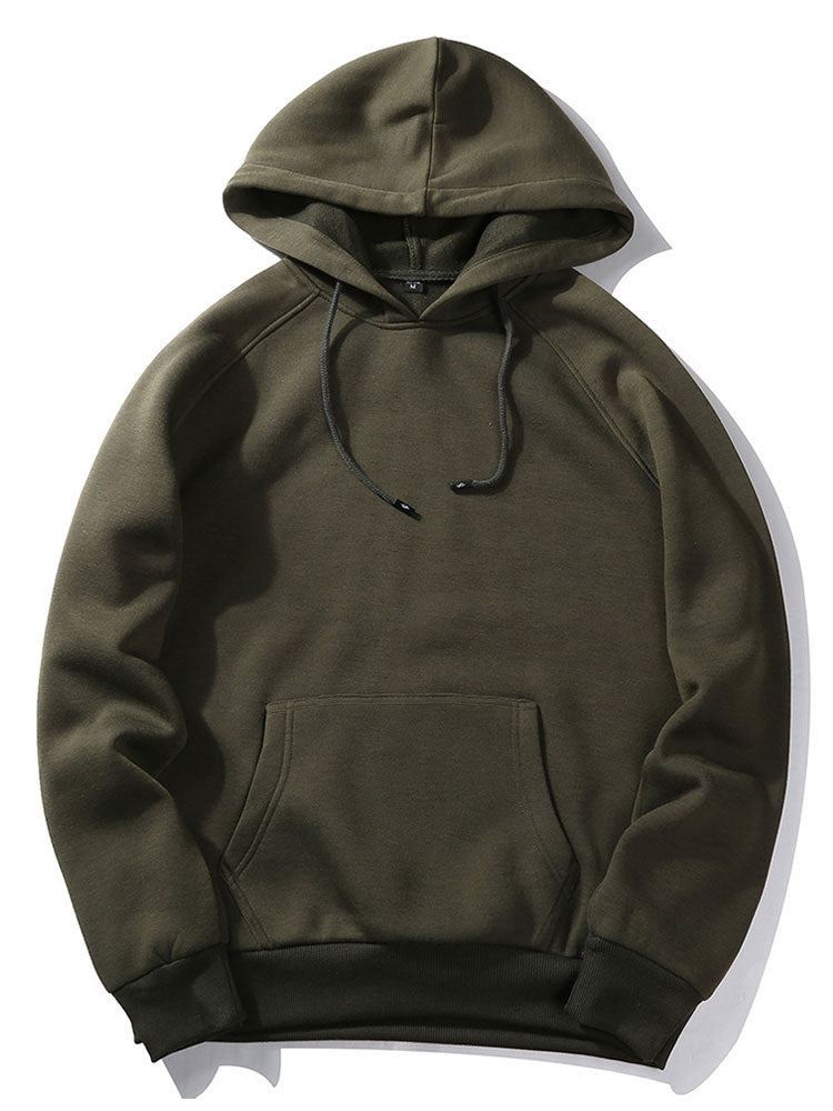 Kapuzenpullover mit Slogan-Rückenprint