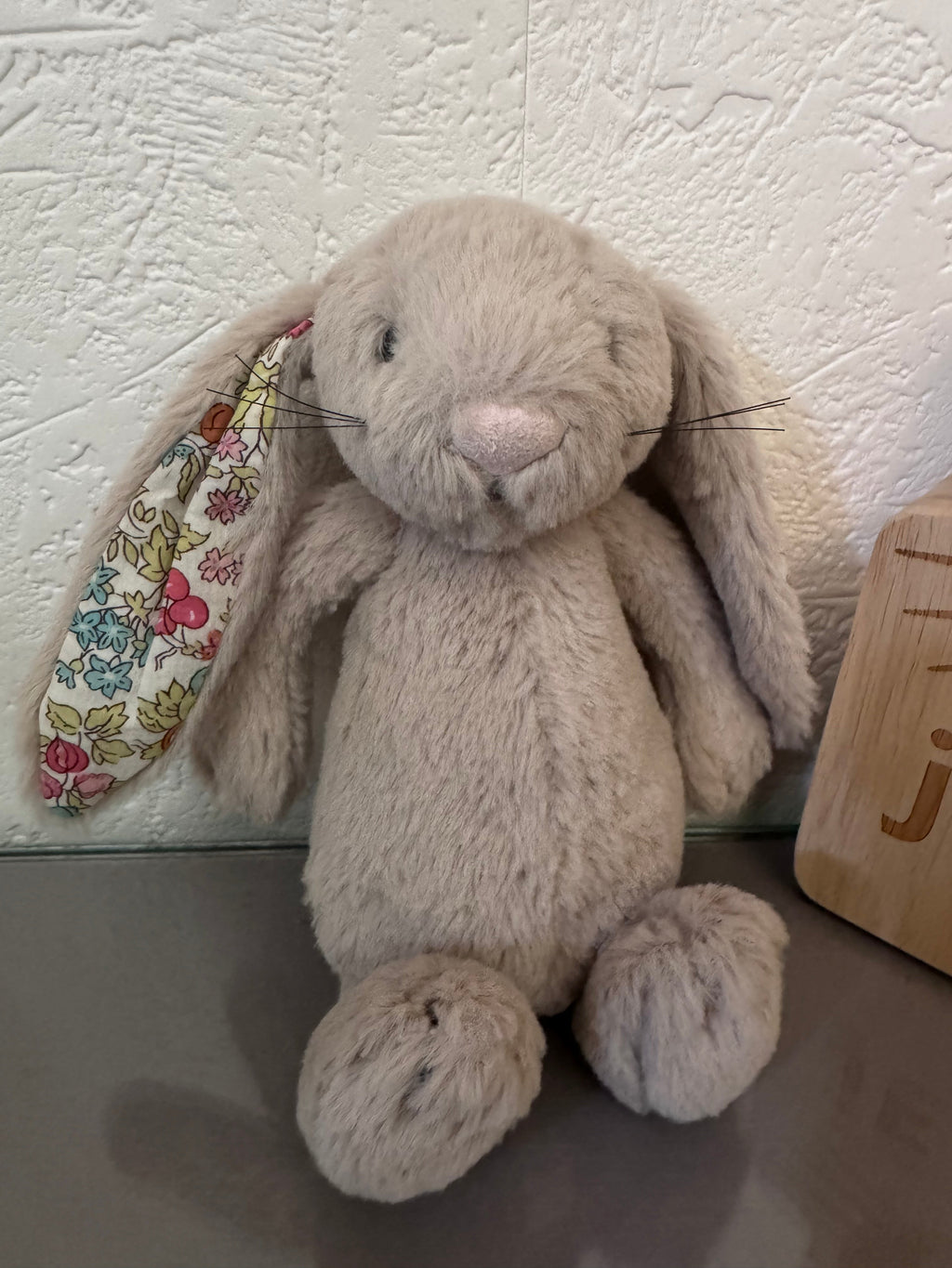 Jellycat Bashful Blossom Liberty Beige Bunny | Small