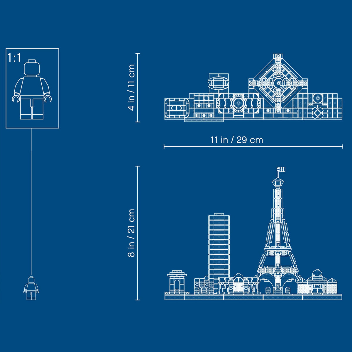 21044 LEGO® Architecture - Les toits de Paris