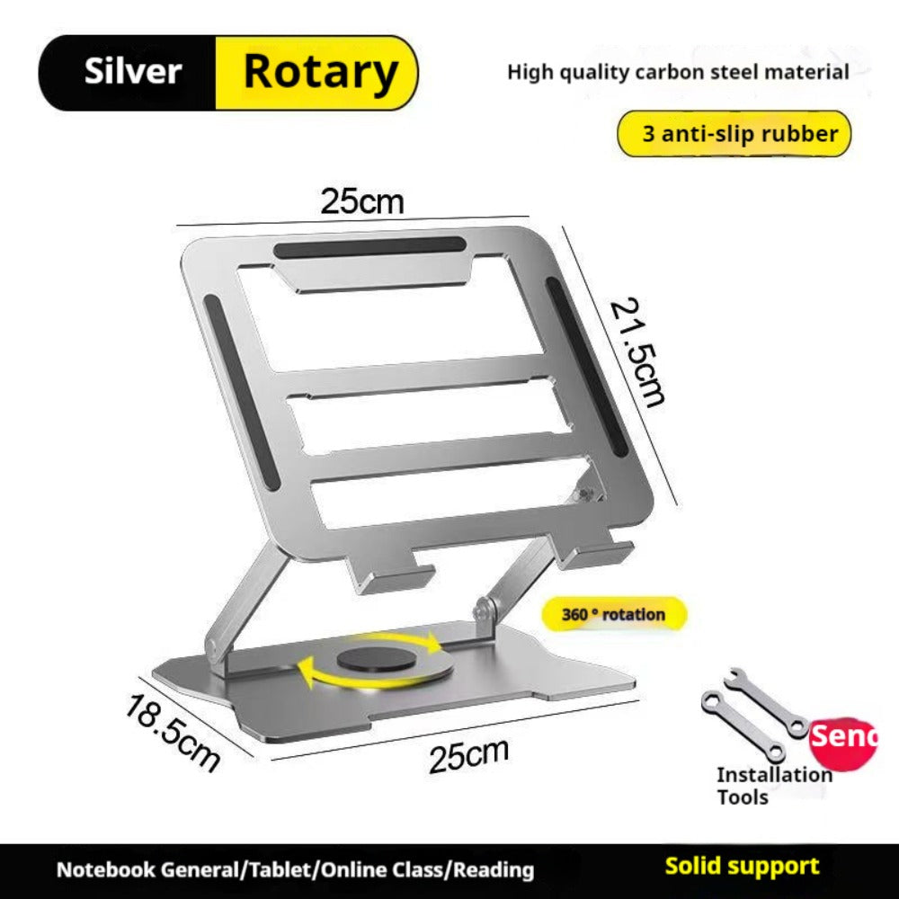 Adjustable Laptop Stand, Ergonomic Foldable Laptop Holder for MacBook Pro Air and Laptops Up to 17 Inches