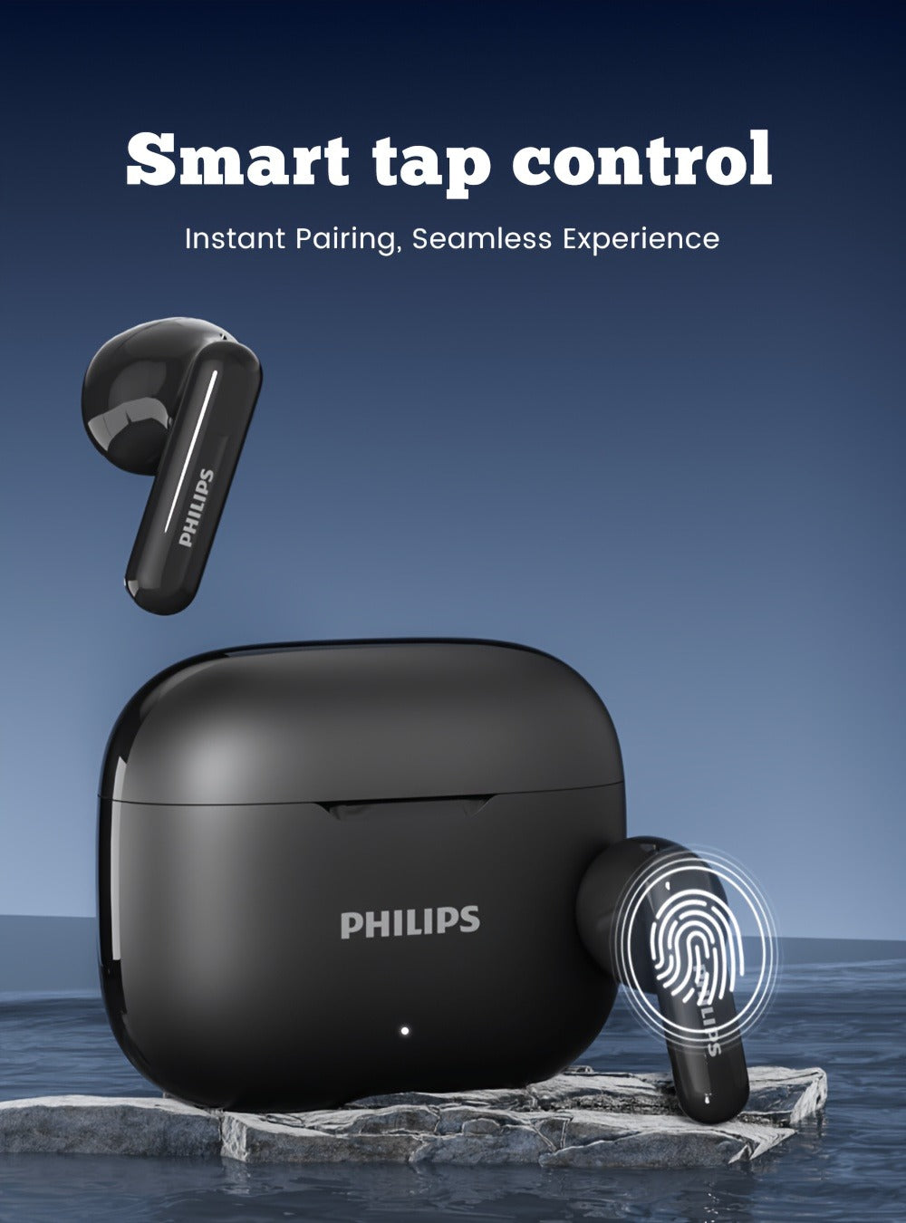Sport Wireless Earbuds, Mini Noise Canceling Stereo Bluetooth Headphones Comfortable Fit for an Everyday Personal Care Routine