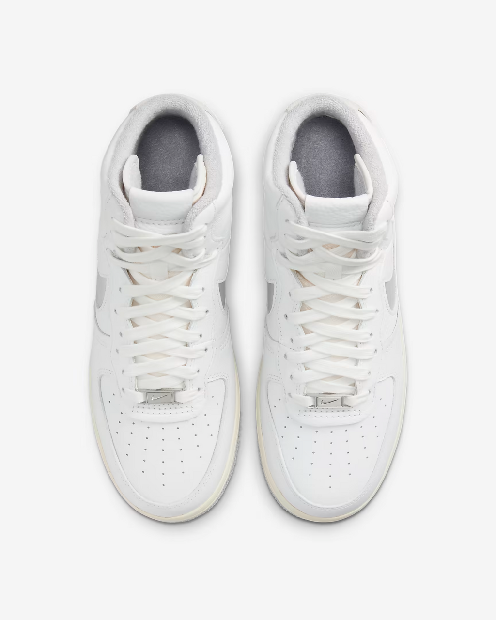 Nike Air Force 1 Sculpt Women's Platform Sneakers — White Leather
