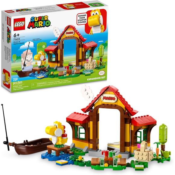 LEGO 71422 Super Mario Picnic at Mario's Expansion Set Building Set