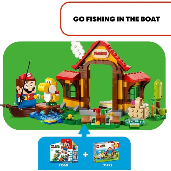 LEGO 71422 Super Mario Picnic at Mario's Expansion Set Building Set