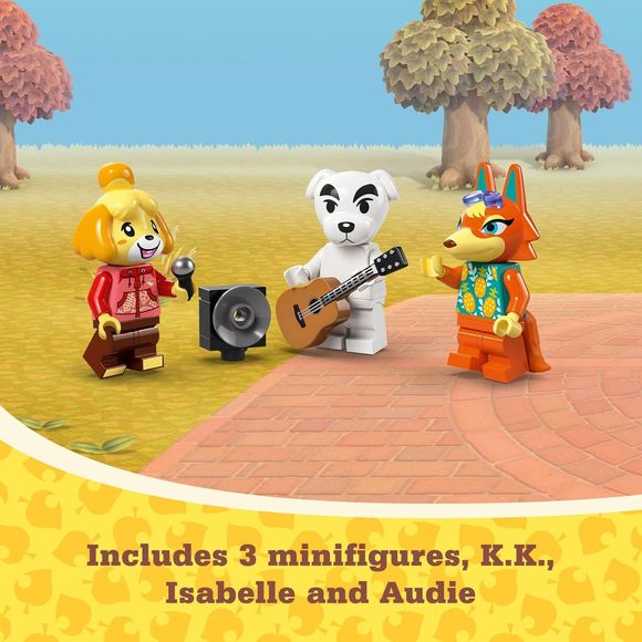 LEGO Animal Crossing 77052 K.K.'s Concert in the Plaza Building Set