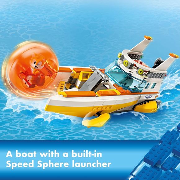 LEGO Sonic The Hedgehog 76997 Tails' Adventure Boat Building Set