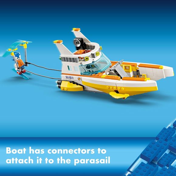 LEGO Sonic The Hedgehog 76997 Tails' Adventure Boat Building Set