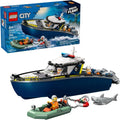 LEGO City 60456 Police Boat Chase Building Set