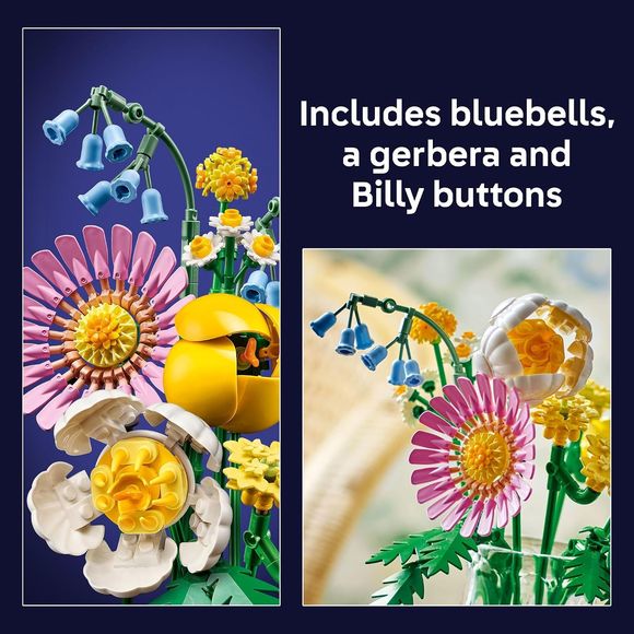 LEGO Botanicals 10347 Petite Sunny Bouquet Building Set