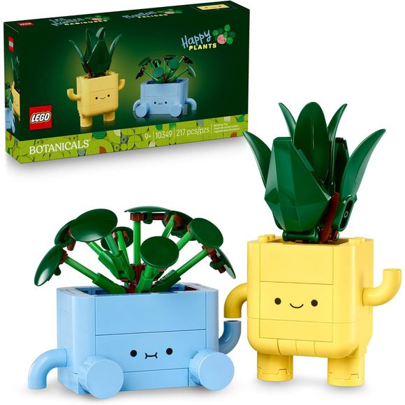 LEGO Botanicals 10349 Happy Plants Building Set