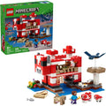 LEGO 21270 Minecraft The Mooshroom House Building Set