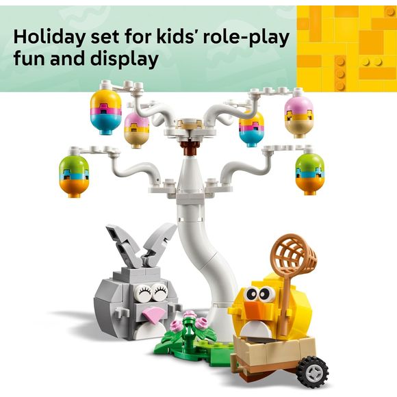 LEGO Creator 40808 Easter Bunny and Chicken Egg Hunt Building Kit