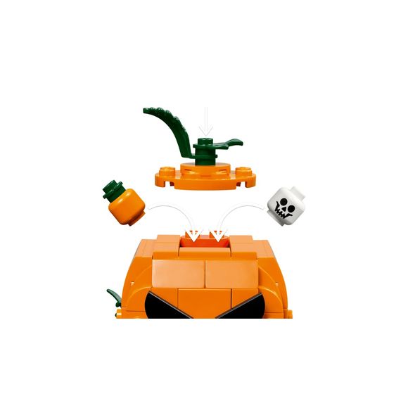 LEGO Halloween 40822 Jack-O'-Lantern Pickup Truck Building Kit