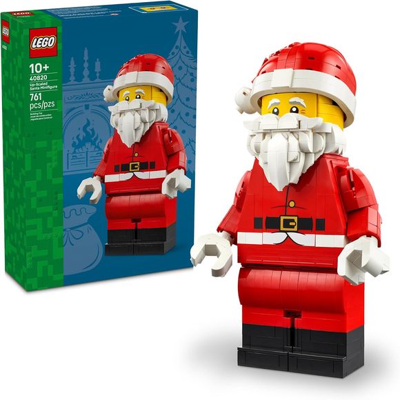 LEGO Christmas 40820 Up-Scaled Santa Minifigure Building Kit