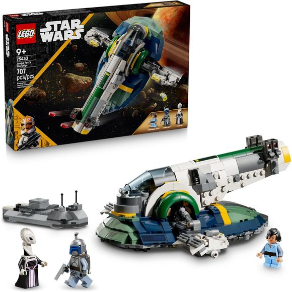 LEGO Star Wars 75433 Attack of the Clones Jango Fett's Starship Building Set