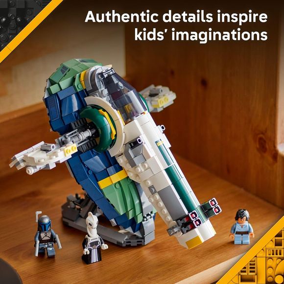 LEGO Star Wars 75433 Attack of the Clones Jango Fett's Starship Building Set