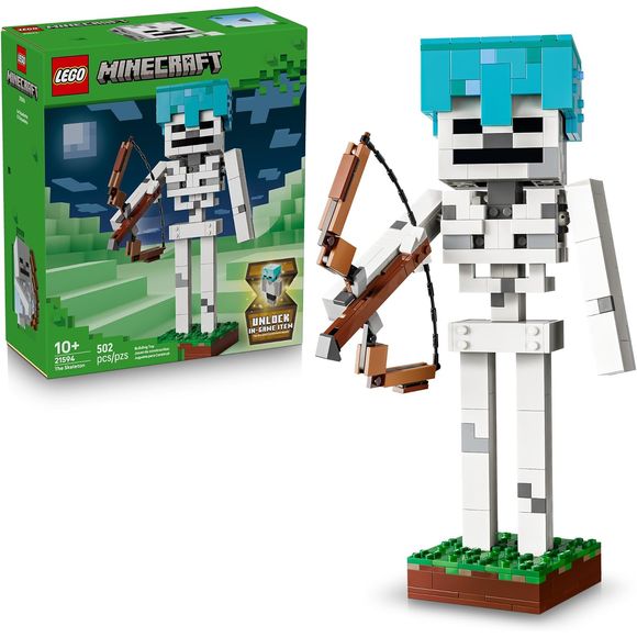 LEGO Minecraft 21594 The Skeleton Building Set