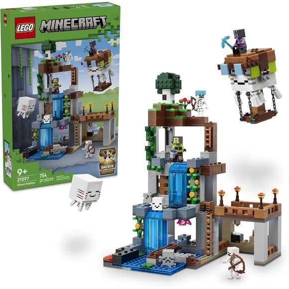 LEGO Minecraft 21597 Ghast Station Building Set
