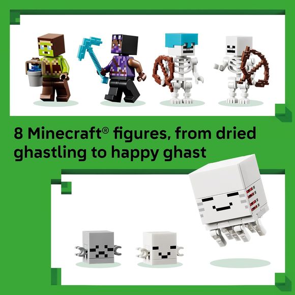 LEGO Minecraft 21597 Ghast Station Building Set