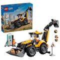 LEGO City 60480 Yellow Backhoe Loader Building Set