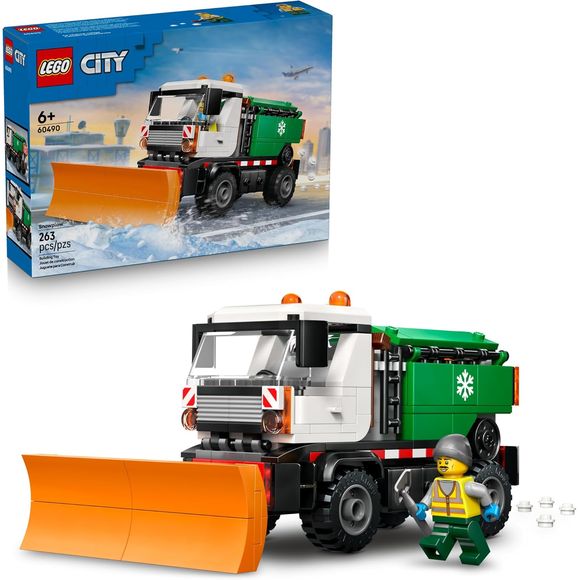 LEGO City 60490 Snowplow Building Set